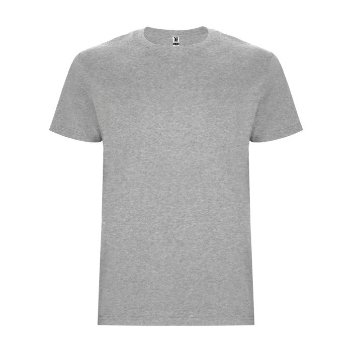 Camiseta de punto en 100% algodón para niños 190 g/m2 Roly color gris claro jaspeado Camiseta de punto en 100% algodón para niños 190 g/m2 Roly color gris claro jaspeado