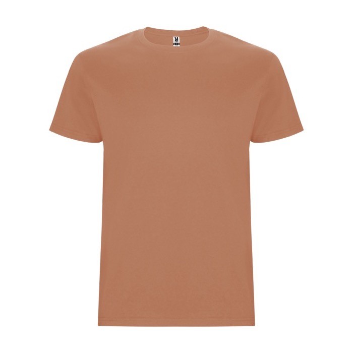 Camiseta de punto en 100% algodón para niños 190 g/m2 Roly color marrón anaranjado Camiseta de punto en 100% algodón para niños 190 g/m2 Roly color marrón anaranjado