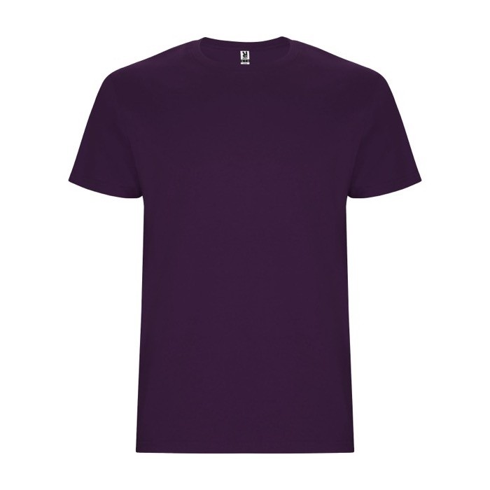 Camiseta de punto en 100% algodón para niños 190 g/m2 Roly color morado Camiseta de punto en 100% algodón para niños 190 g/m2 Roly color morado