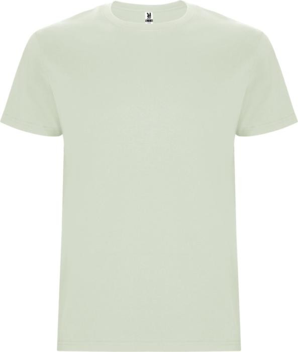 Camiseta de punto en 100% algodón para niños 190 g/m2 Roly color verde suave Camiseta de punto en 100% algodón para niños 190 g/m2 Roly color verde suave