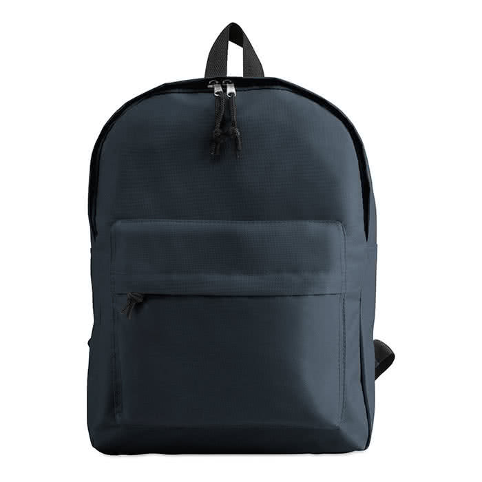 Mochila personalizada con bolsillo exterior color Azul Mochila personalizada con bolsillo exterior color Azul