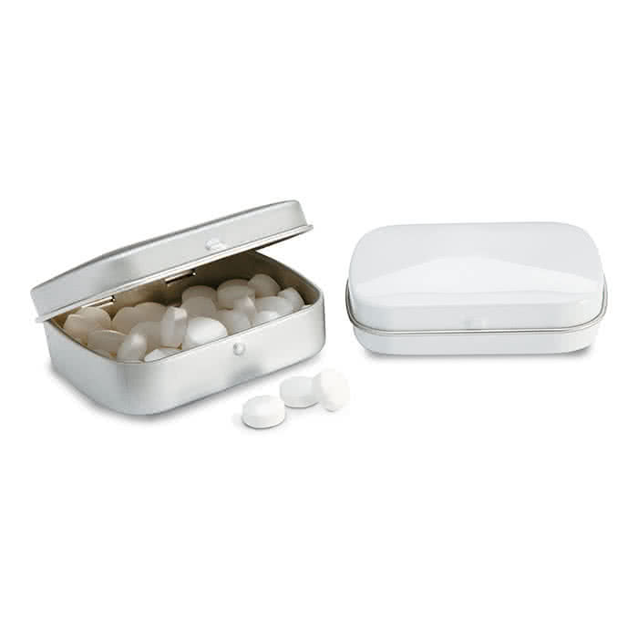 Caramelos mentolados para publicidad color Blanco segunda vista Caramelos mentolados para publicidad color Blanco segunda vista