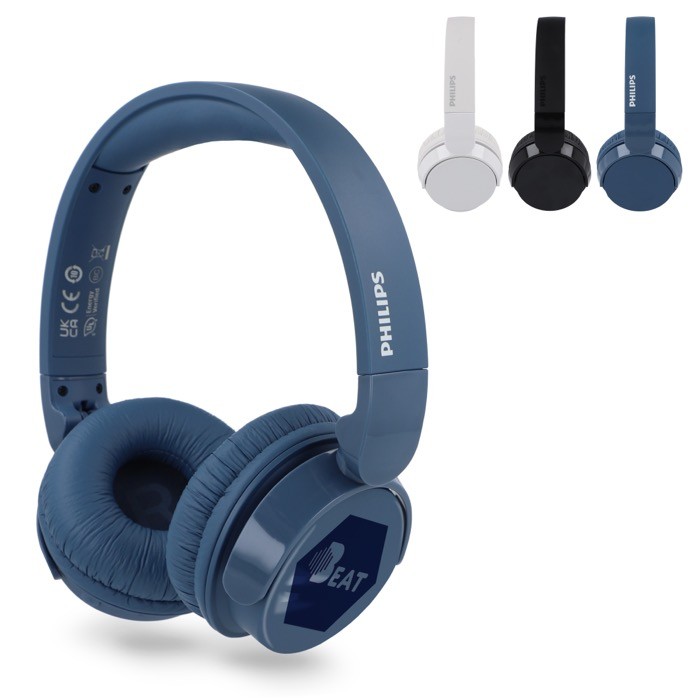 Auriculares inalámbricos ligeros y plegables marca Phillips Auriculares inalámbricos ligeros y plegables marca Phillips