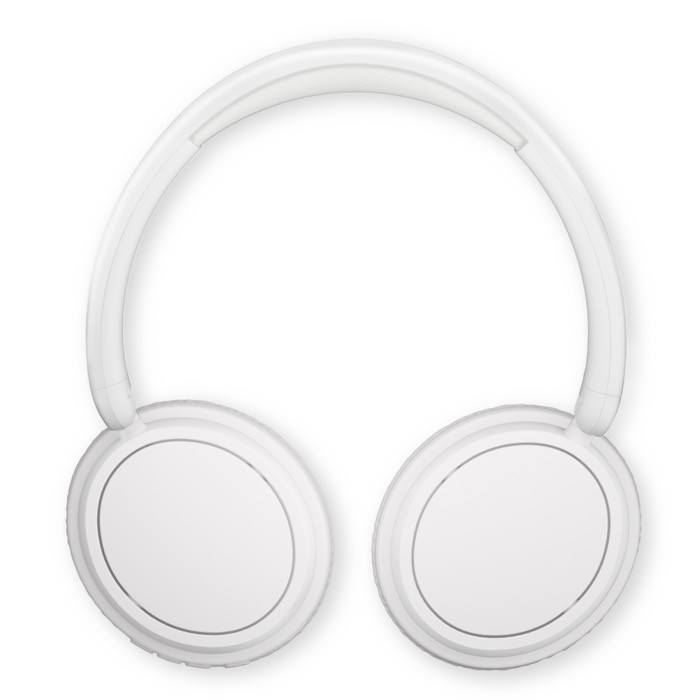 Auriculares plegables de botón de larga reproducción Phillips color blanco tercera vista