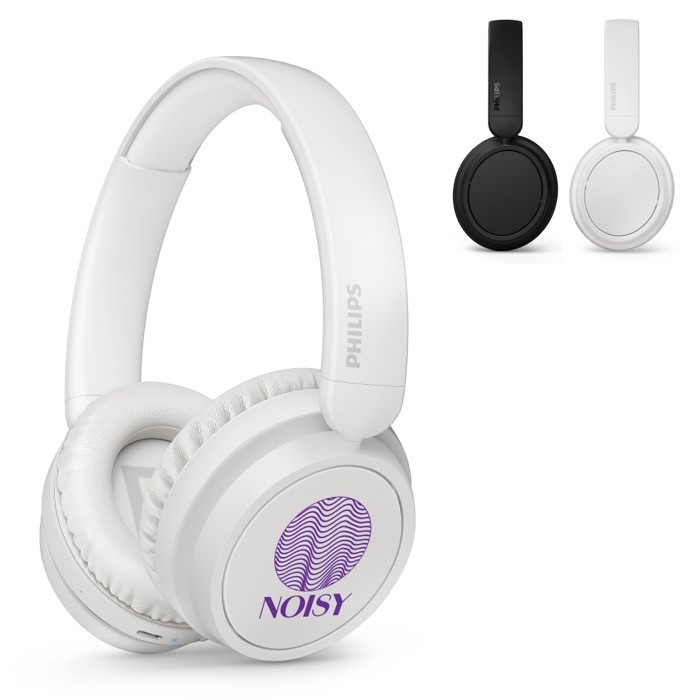 Auriculares plegables de botón de larga reproducción Phillips