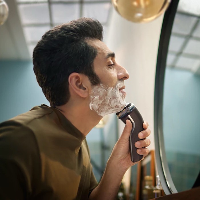 Afeitadora eléctrica para cabeza y cara marca Phillips color negro Afeitadora eléctrica para cabeza y cara marca Phillips color negro