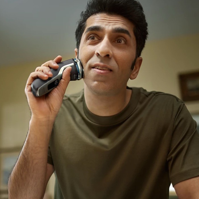 Afeitadora eléctrica para cabeza y cara marca Phillips color negro Afeitadora eléctrica para cabeza y cara marca Phillips color negro