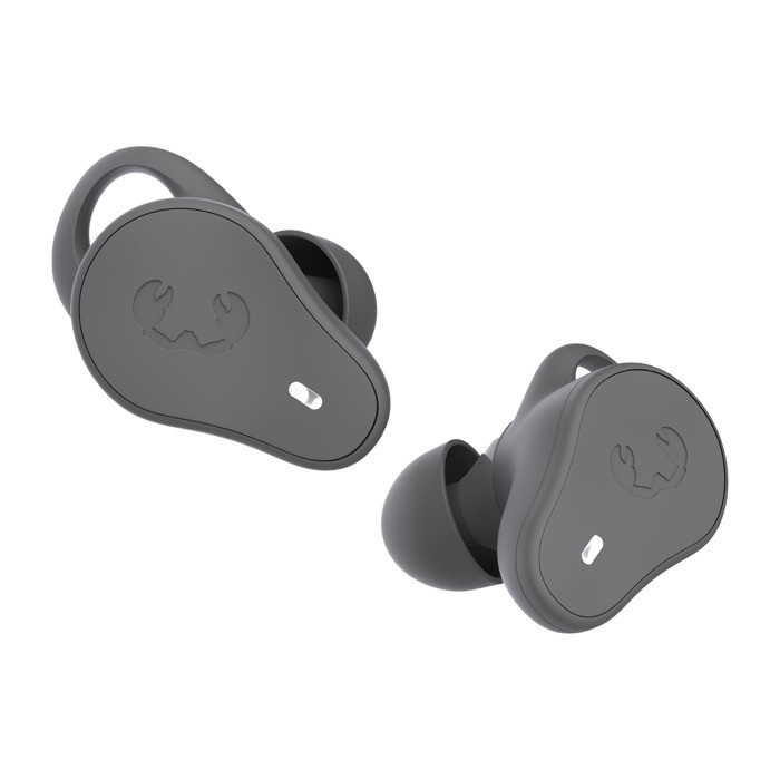 Auriculares deportivos en estuche ovalado Fresh 'n Rebel color titanio tercera vista Auriculares deportivos en estuche ovalado Fresh 'n Rebel color titanio tercera vista