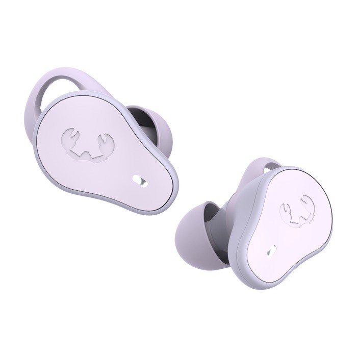 Auriculares deportivos en estuche ovalado Fresh 'n Rebel color lila tercera vista Auriculares deportivos en estuche ovalado Fresh 'n Rebel color lila tercera vista