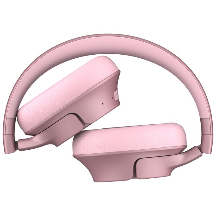 Auriculares inalámbricos de carga rápida y duradera Fresh 'n Rebel color rosa pastel cuarta vista Auriculares inalámbricos de carga rápida y duradera Fresh 'n Rebel color rosa pastel cuarta vista