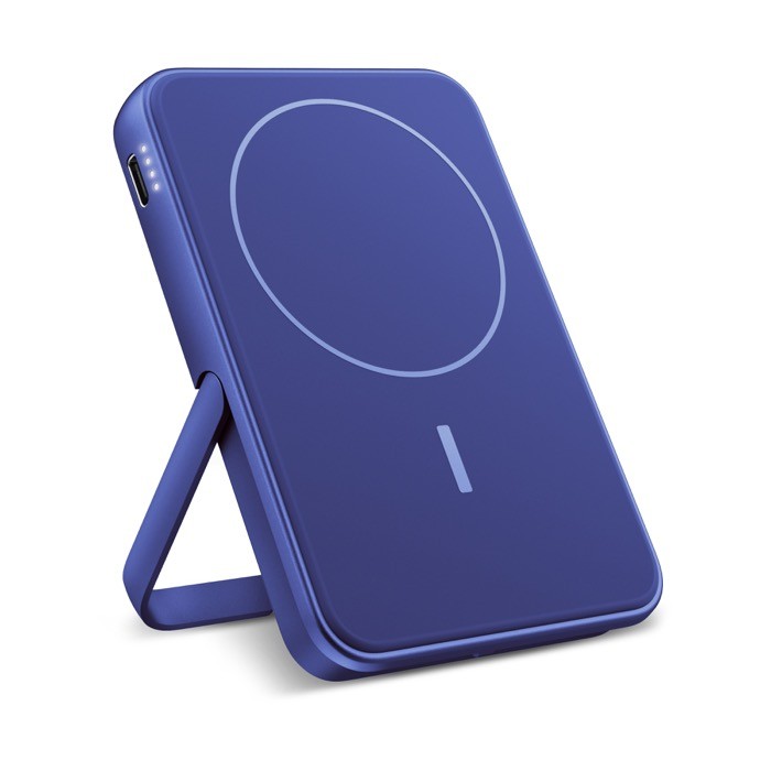 Powerbank con función de soporte para móvil Fresh 'n Rebel 5.000 mAh color azul