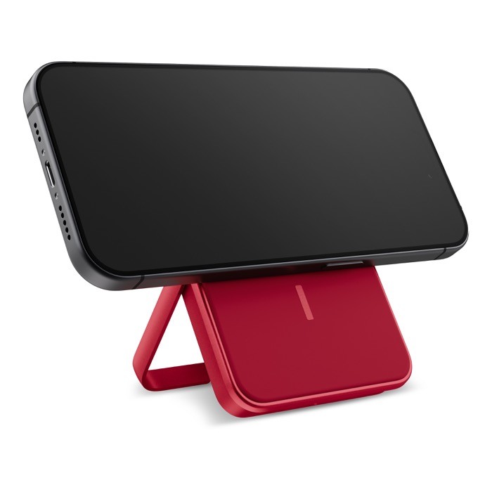 Powerbank con función de soporte para móvil Fresh 'n Rebel 5.000 mAh color rojo segunda vista