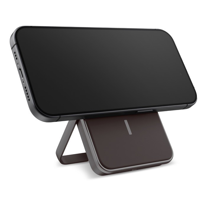 Powerbank con función de soporte para móvil Fresh 'n Rebel 5.000 mAh color titanio segunda vista