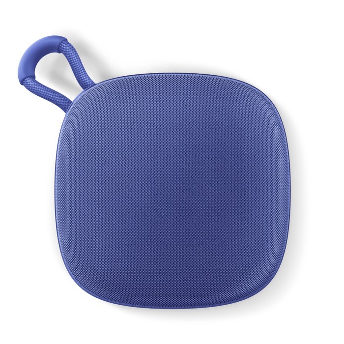 Altavoz portátil en varios colores con asa de transporte 5W color azul Altavoz portátil en varios colores con asa de transporte 5W color azul