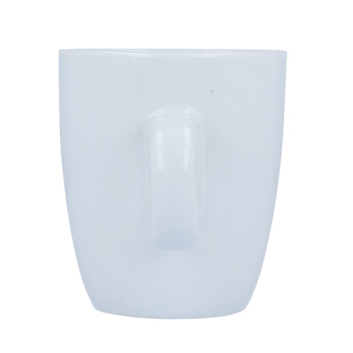 Taza de cerámica blanca apta para las máquinas de café 200ml color blanco quinta vista Taza de cerámica blanca apta para las máquinas de café 200ml color blanco quinta vista