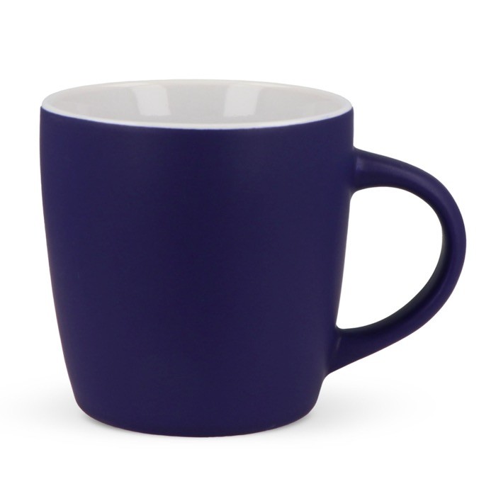 Taza de cerámica en varios colores modernos 250ml color azul oscuro Taza de cerámica en varios colores modernos 250ml color azul oscuro