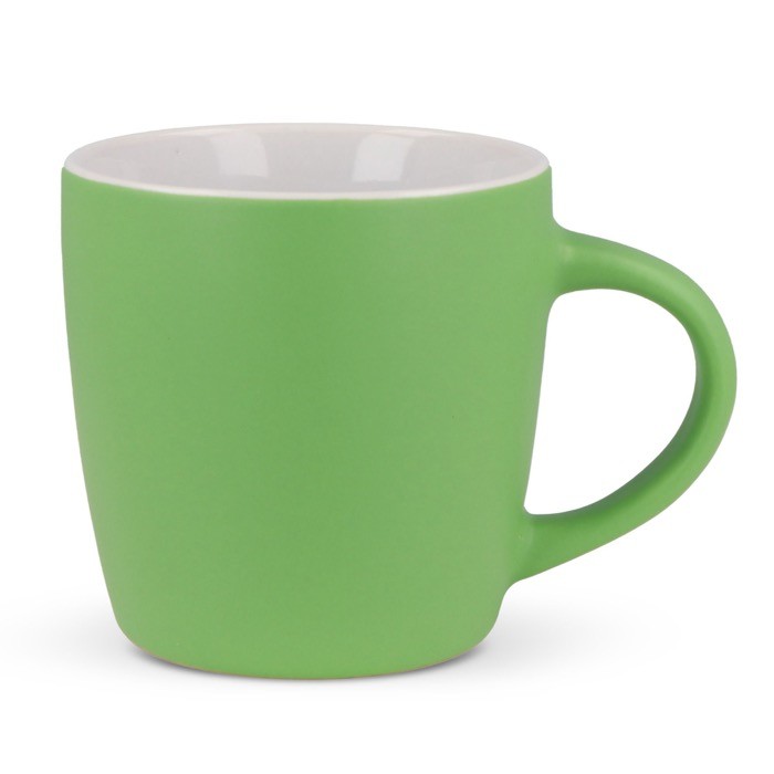 Taza de cerámica en varios colores modernos 250ml color verde lima Taza de cerámica en varios colores modernos 250ml color verde lima