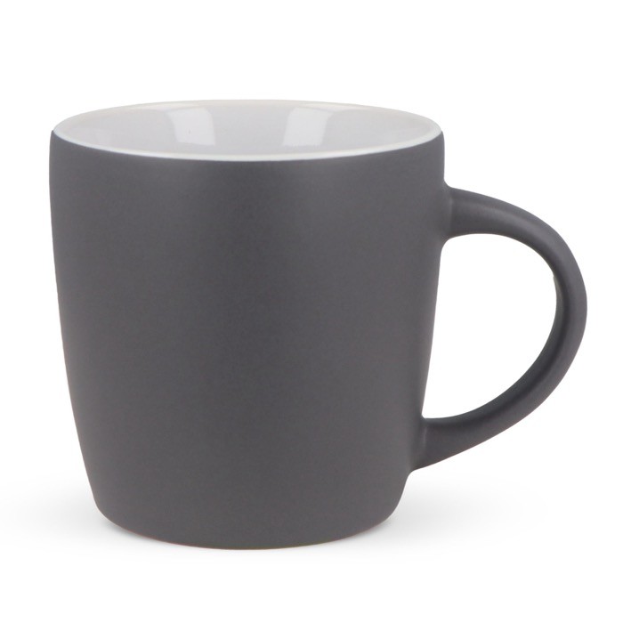 Taza de cerámica en varios colores modernos 250ml color gris Taza de cerámica en varios colores modernos 250ml color gris