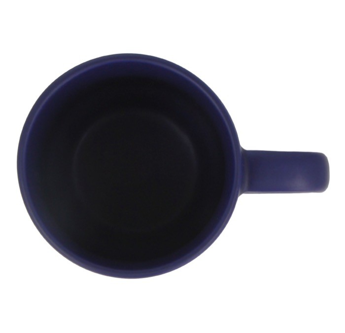 Taza con elegante diseño Finlandés en la parte de abajo 180ml color azul oscuro quinta vista Taza con elegante diseño Finlandés en la parte de abajo 180ml color azul oscuro quinta vista