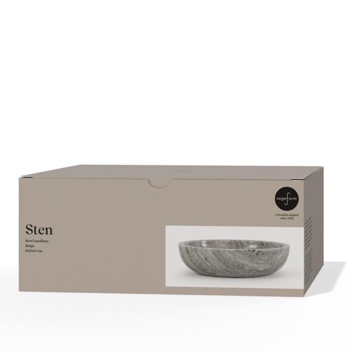 Elegante cuenco de mármol ideal para aperitivos o uso decorativo color beige sexta vista