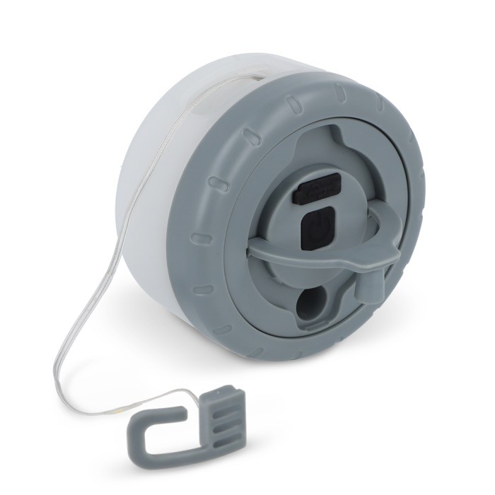 Tira de 8 metros de luces LED enrollables con batería recargable color gris septima vista Tira de 8 metros de luces LED enrollables con batería recargable color gris septima vista