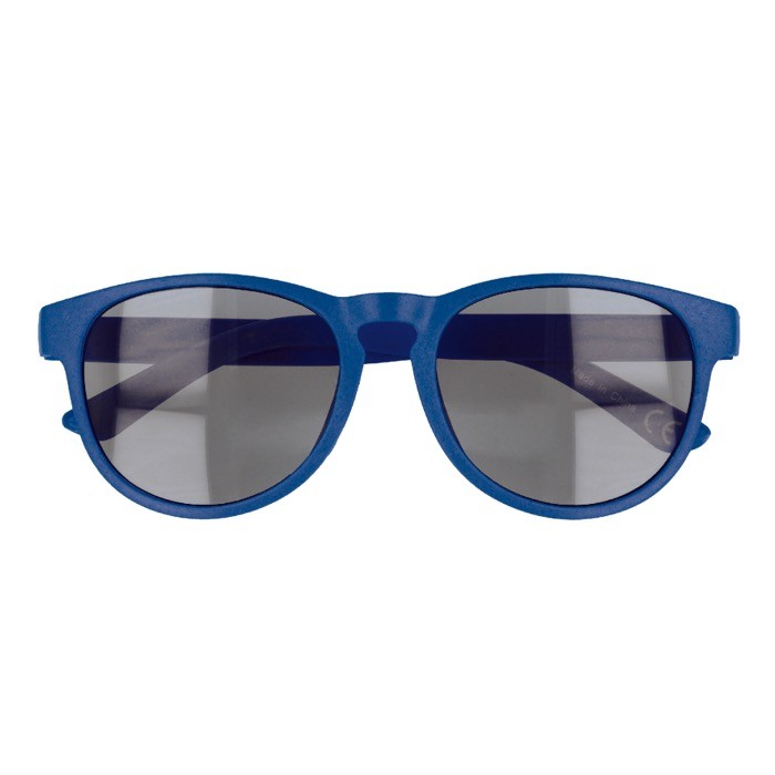 Gafas de sol hechas de paja de trigo en distintos colores UV400 color azul cuarta vista Gafas de sol hechas de paja de trigo en distintos colores UV400 color azul cuarta vista