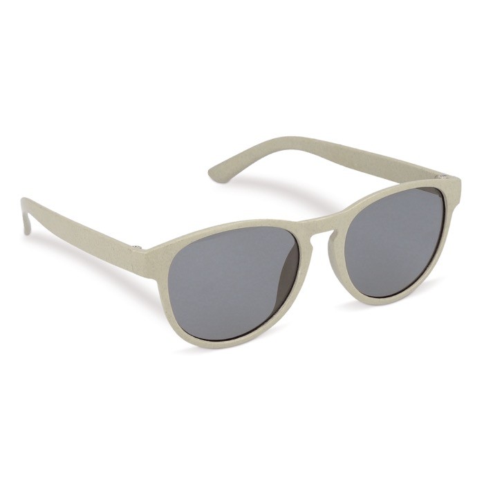 Gafas de sol hechas de paja de trigo en distintos colores UV400 color beige Gafas de sol hechas de paja de trigo en distintos colores UV400 color beige