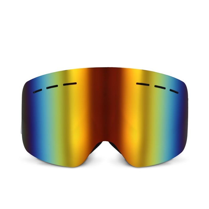 Gafas deportivas ideales para esquí y snowboard con correa ajustable color blanco tercera vista Gafas deportivas ideales para esquí y snowboard con correa ajustable color blanco tercera vista