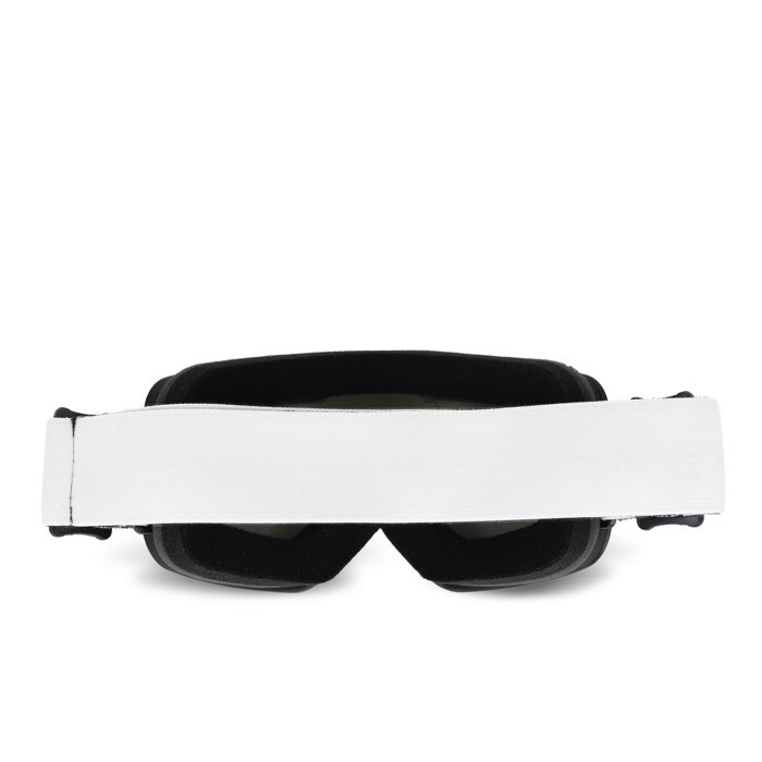 Gafas deportivas ideales para esquí y snowboard con correa ajustable color blanco quinta vista Gafas deportivas ideales para esquí y snowboard con correa ajustable color blanco quinta vista