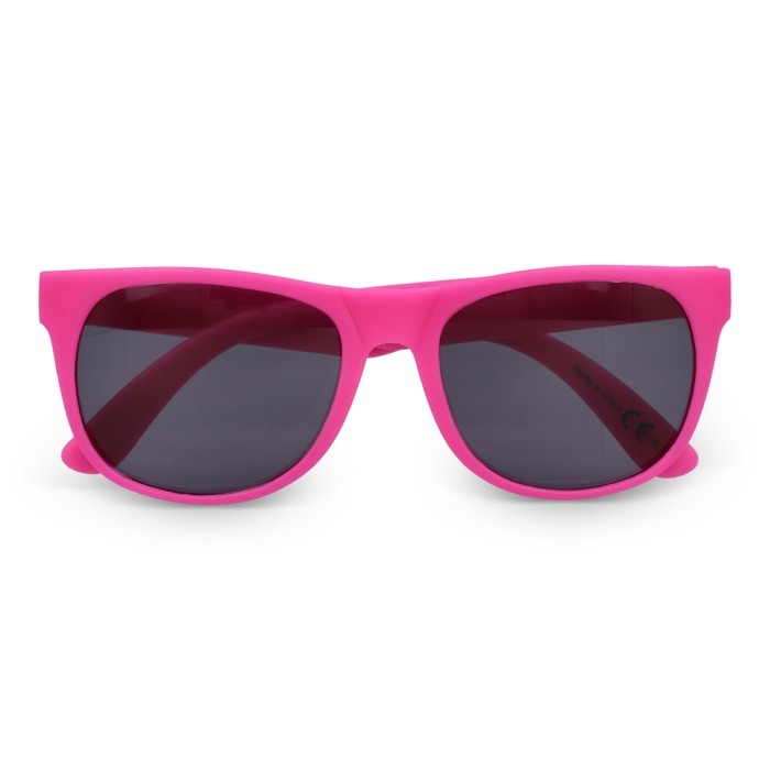 Gafas de sol en varios colores con un lente negro UV400 color rosa segunda vista Gafas de sol en varios colores con un lente negro UV400 color rosa segunda vista