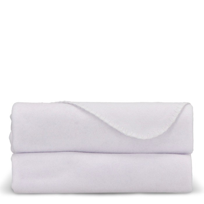 Manta de polar fleece de tacto ultra suave para sublimación 290 g/m2 color blanco Manta de polar fleece de tacto ultra suave para sublimación 290 g/m2 color blanco