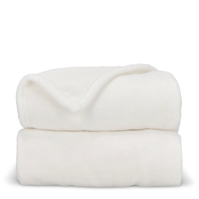 Manta de polar fleece de tacto ultra suave para sublimación 270 g/m2 color blanco Manta de polar fleece de tacto ultra suave para sublimación 270 g/m2 color blanco