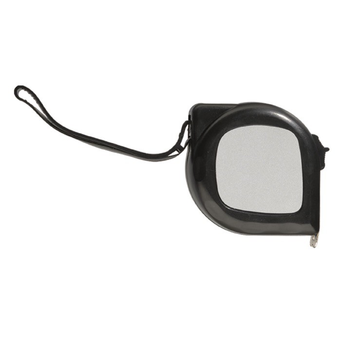 Cinta métrica de 2 metros con muñequera para un fácil transporte color negro segunda vista