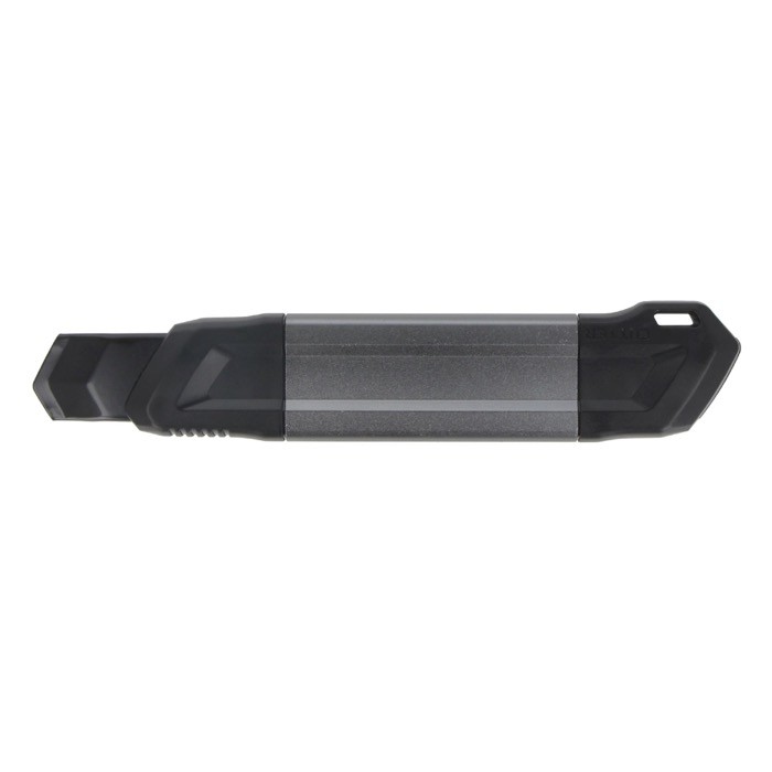 Cuchillo para manualidades con mango ergonómico para mejor sujeción XXL color negro tercera vista