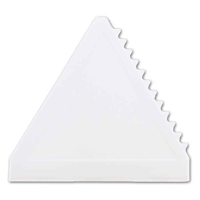 Rascador de hilo hecho de plástico en forma triangular color blanco Rascador de hilo hecho de plástico en forma triangular color blanco