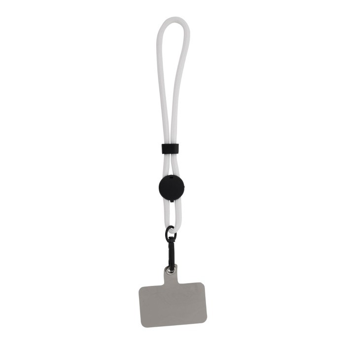 Correa de sujeción para telefono de muñeca en varios colores color blanco