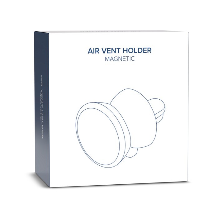 Soporte magnético para el móvil especial para el coche color plateado tercera vista Soporte magnético para el móvil especial para el coche color plateado tercera vista