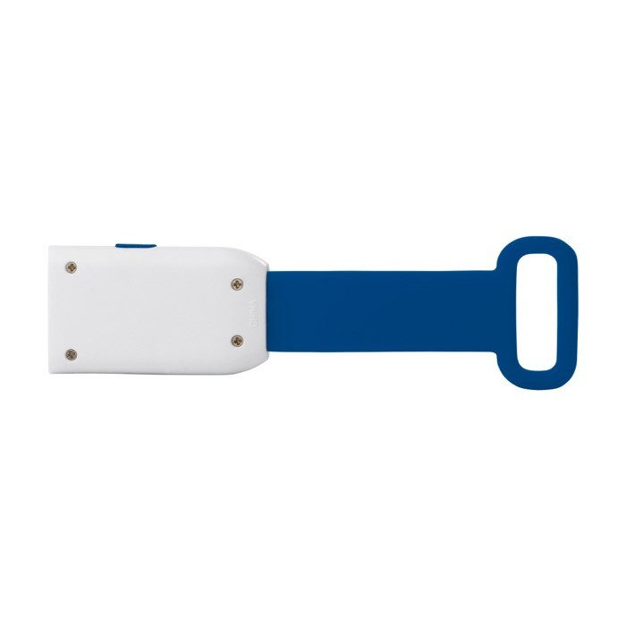 Lámpara plegable para en ropa o bolsos ideal para deportes de noche color azul cuarta vista Lámpara plegable para en ropa o bolsos ideal para deportes de noche color azul cuarta vista