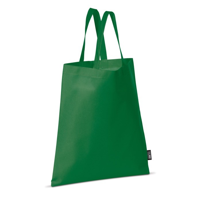 Sencilla bolsa para empresas de tejido sin tejer 80 g/m2 Plaza Large color verde