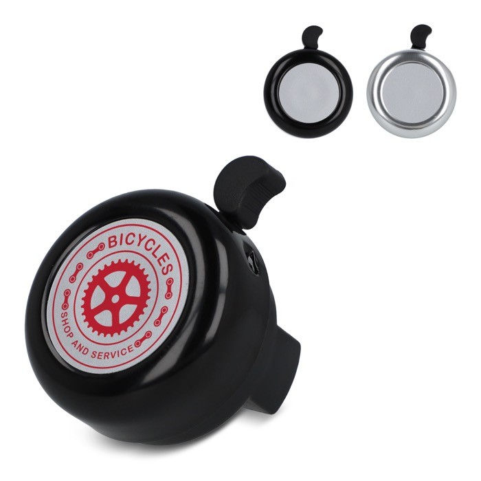 Campana circular especialmente para bicicletas con base de pegatina Campana circular especialmente para bicicletas con base de pegatina