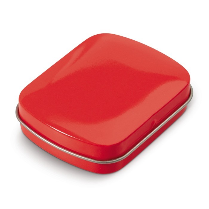 Caja de mentas rectangular en varios colores 23gr color rojo Caja de mentas rectangular en varios colores 23gr color rojo
