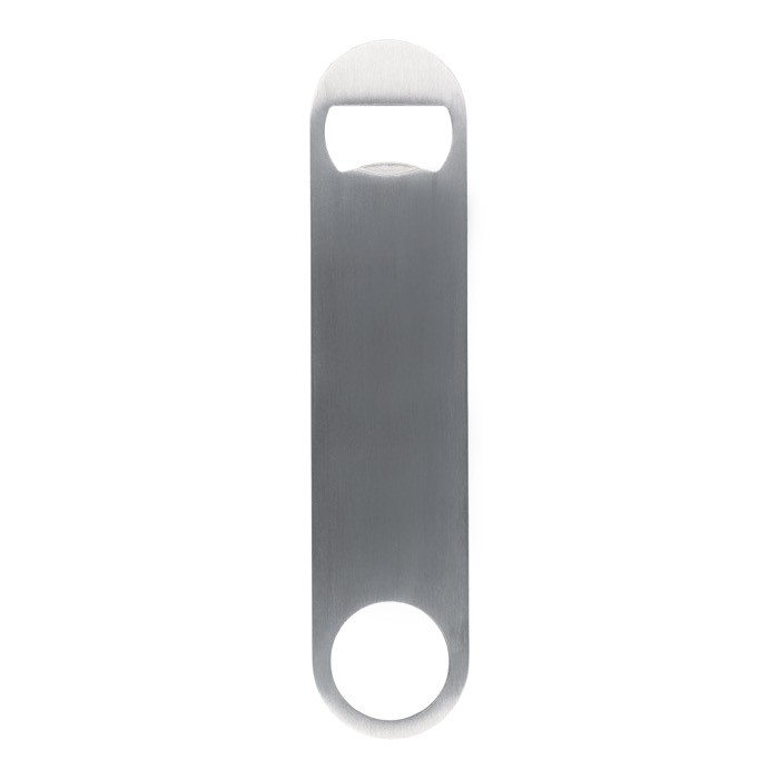 Abrebotellas hecho de acero inoxidable para personalizar color plateado Abrebotellas hecho de acero inoxidable para personalizar color plateado