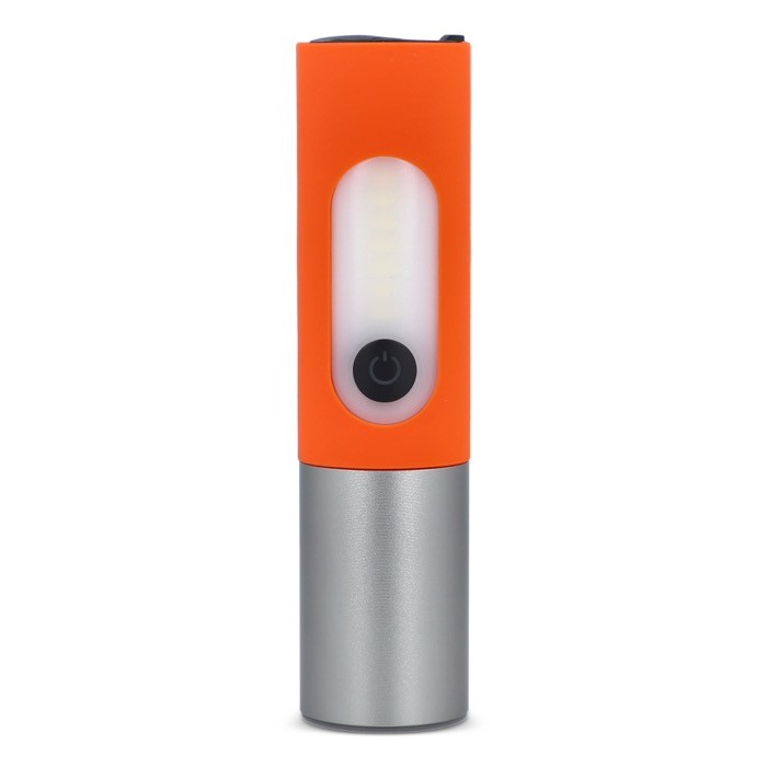 Linterna recargable de luz LED con varios modos y función zoom segunda vista Linterna recargable de luz LED con varios modos y función zoom segunda vista