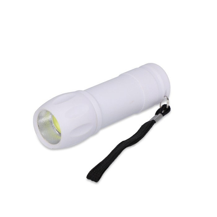 Linternas de plástico reciclado en varios colores de luz COB color blanco Linternas de plástico reciclado en varios colores de luz COB color blanco