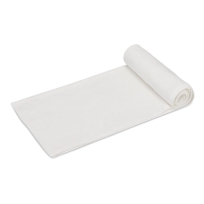 Toalla de algodón y terciopelo de poliéster para sublimar 70x140 cm color blanco Toalla de algodón y terciopelo de poliéster para sublimar 70x140 cm color blanco