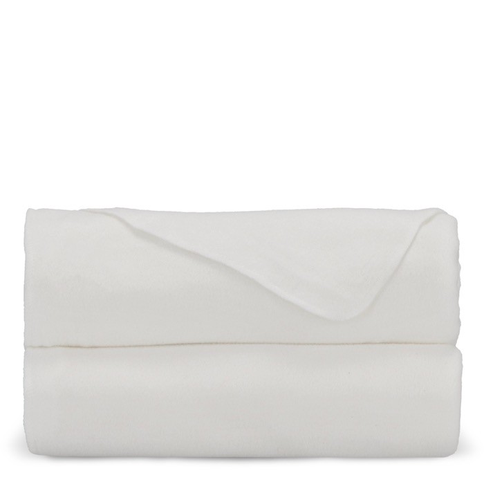 Manta de polar fleece reciclado para sublimación 250 g/m2 color blanco