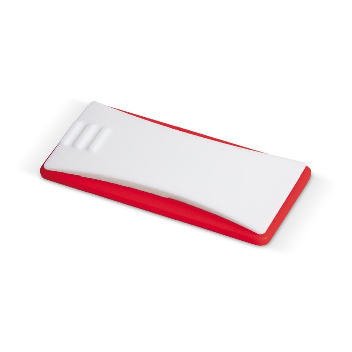 Funda para la webcam para protección de la privacidad en línea color rojo