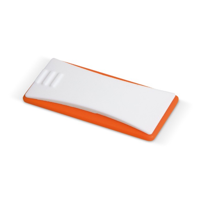 Funda para la webcam para protección de la privacidad en línea color naranja