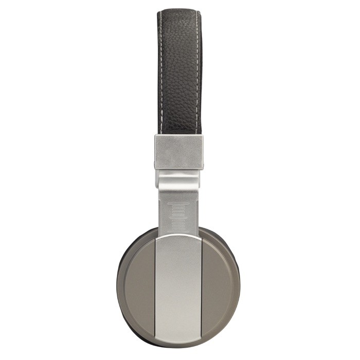 Auriculares ligeros con micrófono incorporado y manos libres color negro segunda vista