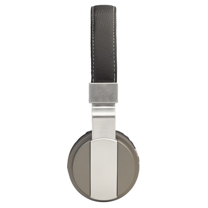 Auriculares ligeros con micrófono incorporado y manos libres color negro tercera vista